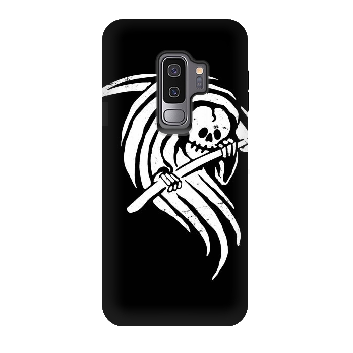 Galaxy S9 plus StrongFit Grim Reaper by Afif Quilimo