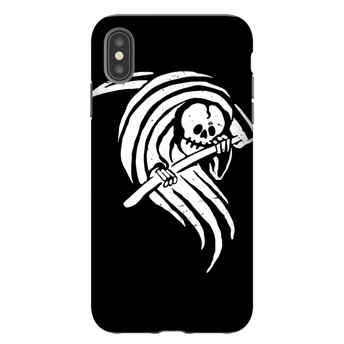 iPhone Xs Max StrongFit Grim Reaper by Afif Quilimo