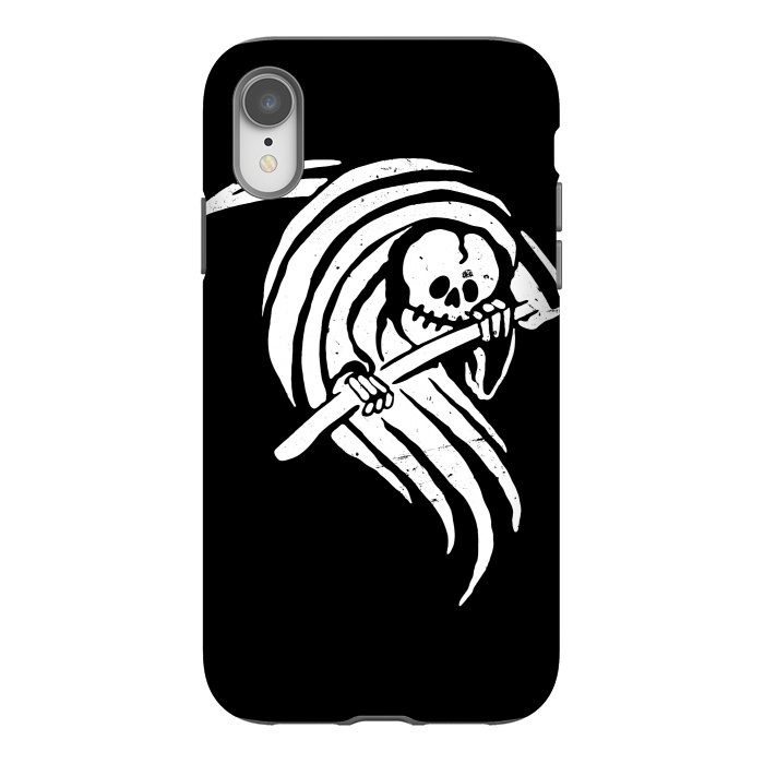iPhone Xr StrongFit Grim Reaper by Afif Quilimo