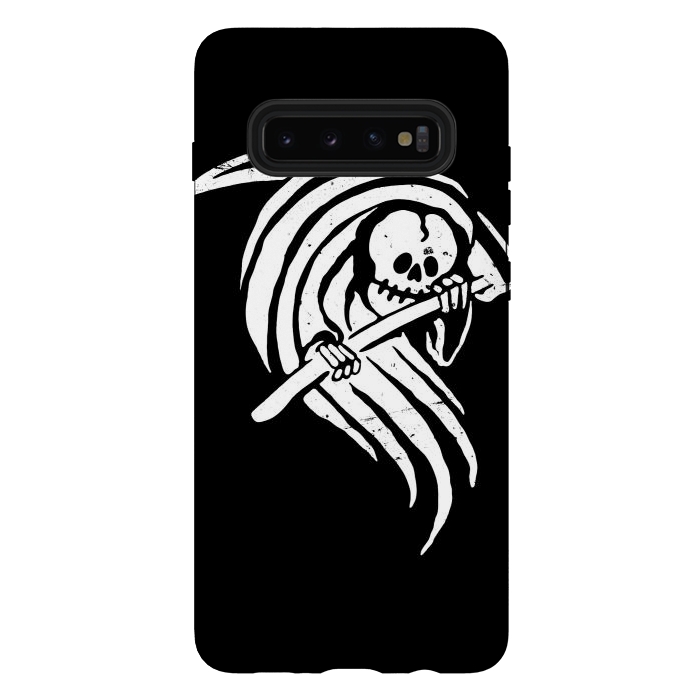 Galaxy S10 plus StrongFit Grim Reaper by Afif Quilimo