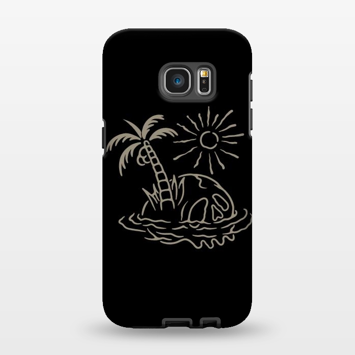 Galaxy S7 EDGE StrongFit Skull Island 1 by Afif Quilimo