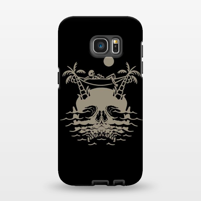 Galaxy S7 EDGE StrongFit Skull Island 3 by Afif Quilimo