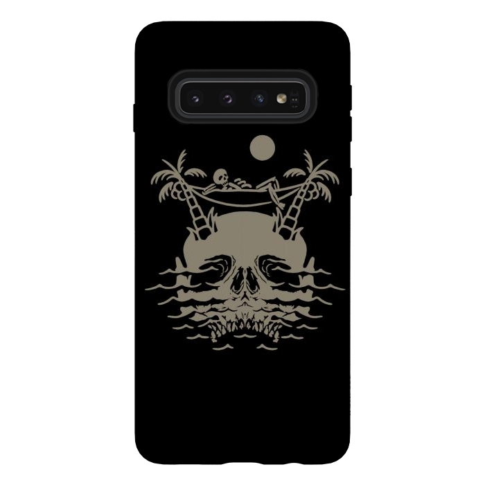 Galaxy S10 StrongFit Skull Island 3 by Afif Quilimo