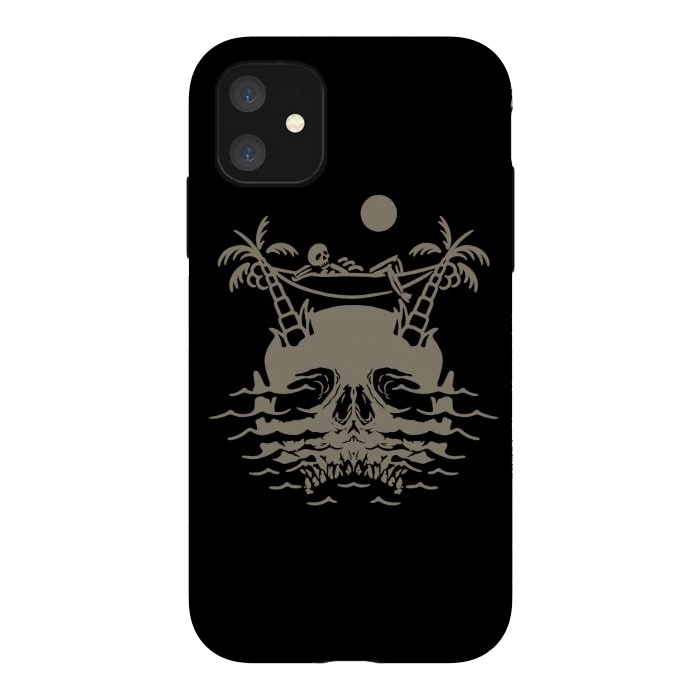 iPhone 11 StrongFit Skull Island 3 by Afif Quilimo
