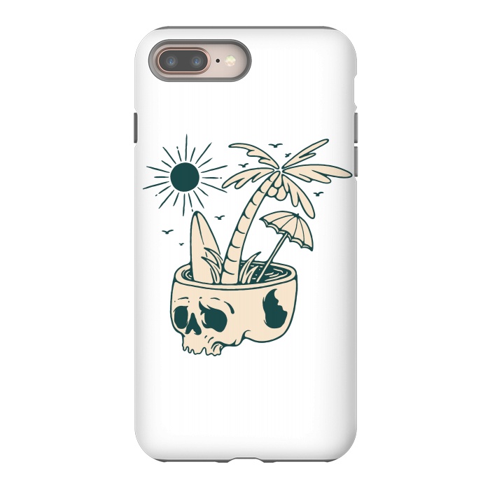 iPhone 7 plus StrongFit Skull Summer 1 by Afif Quilimo