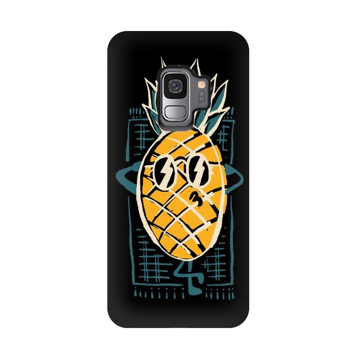 Galaxy S9 StrongFit Pineapple Sunbathe 1 by Afif Quilimo