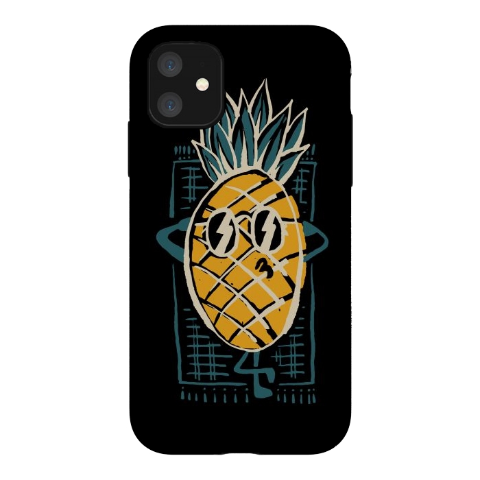 iPhone 11 StrongFit Pineapple Sunbathe 1 by Afif Quilimo