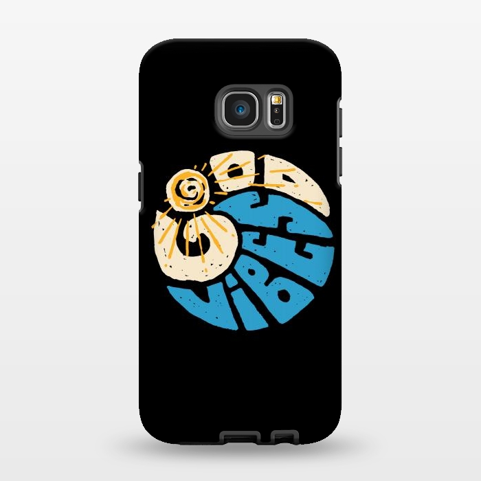 Galaxy S7 EDGE StrongFit Good Vibes and Wave by Afif Quilimo
