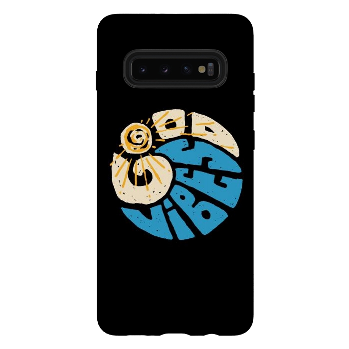 Galaxy S10 plus StrongFit Good Vibes and Wave by Afif Quilimo