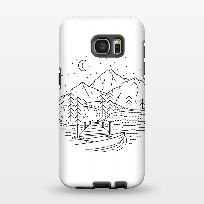 Galaxy S7 EDGE StrongFit Lake 1 by Afif Quilimo