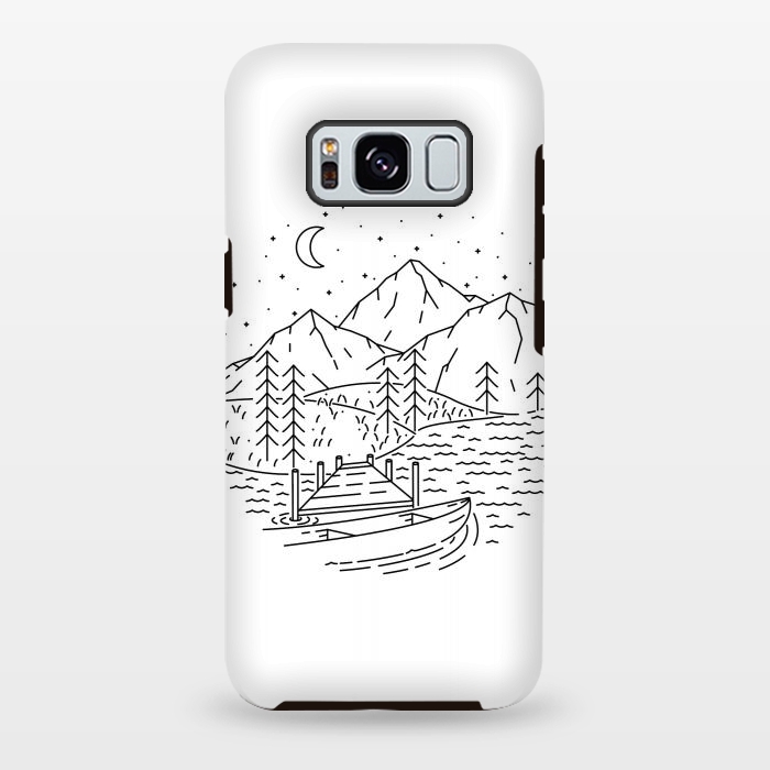 Galaxy S8 plus StrongFit Lake 1 by Afif Quilimo