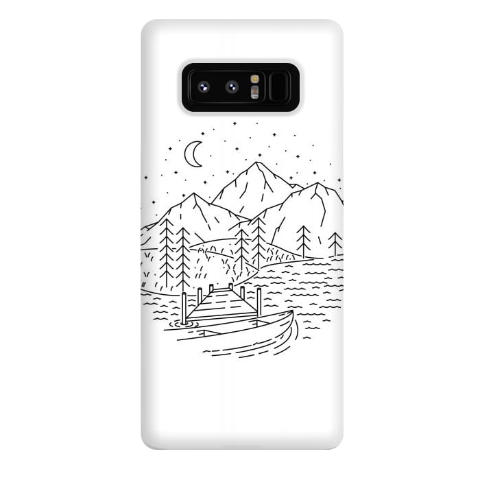Galaxy Note 8 StrongFit Lake 1 by Afif Quilimo