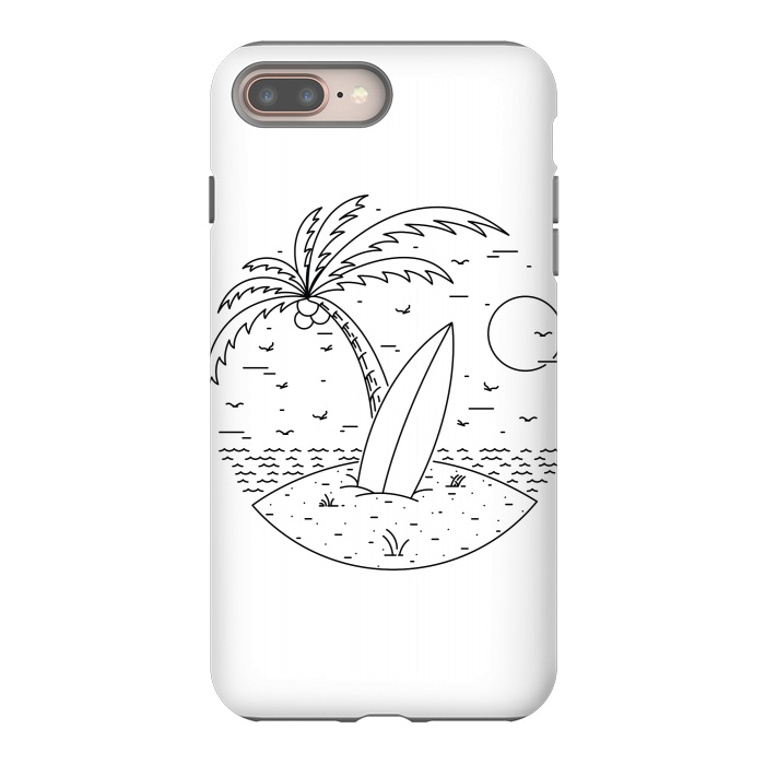 iPhone 7 plus StrongFit Surf Board by Afif Quilimo