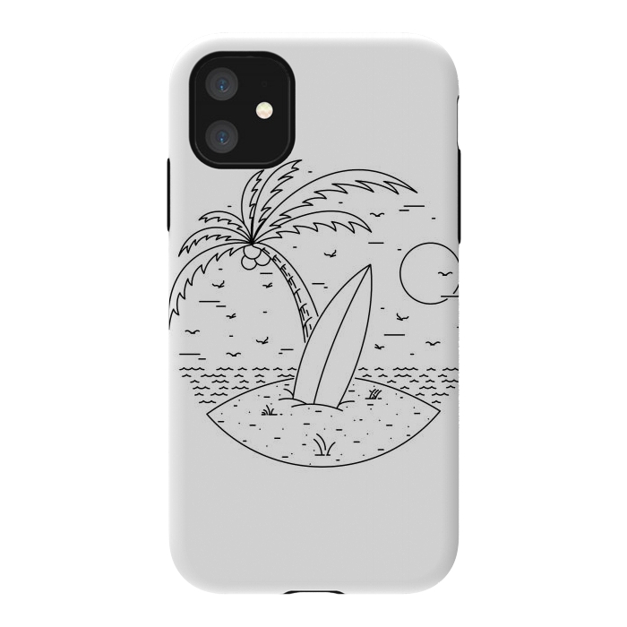 iPhone 11 StrongFit Surf Board by Afif Quilimo
