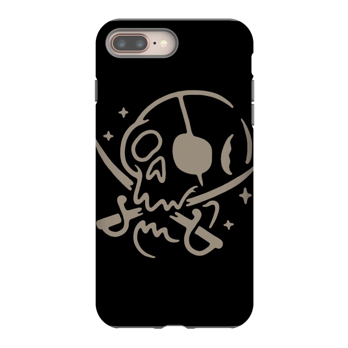 iPhone 7 plus StrongFit Skull and Swords by Afif Quilimo