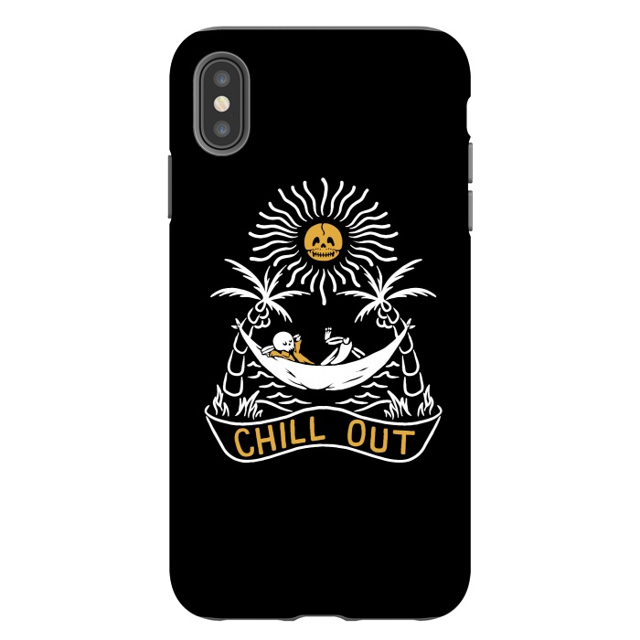 iPhone Xs Max StrongFit Chill Out by Afif Quilimo