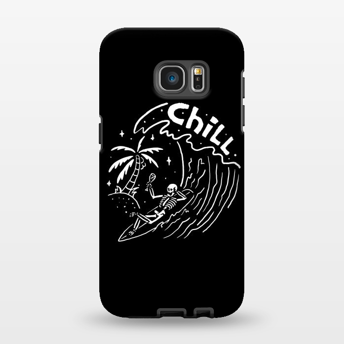 Galaxy S7 EDGE StrongFit Surf and Chill by Afif Quilimo