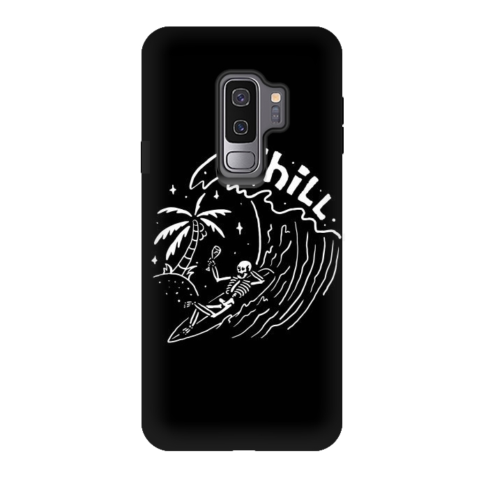 Galaxy S9 plus StrongFit Surf and Chill by Afif Quilimo