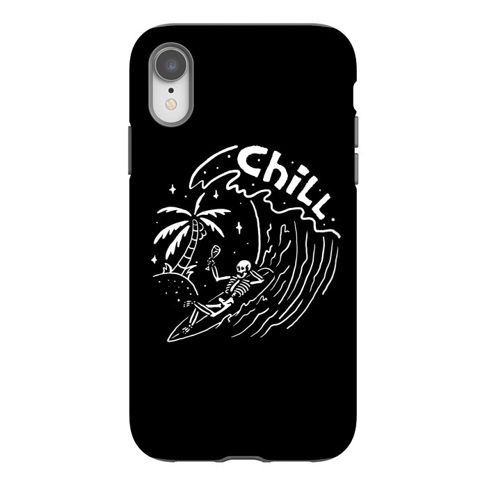 iPhone Xr StrongFit Surf and Chill by Afif Quilimo