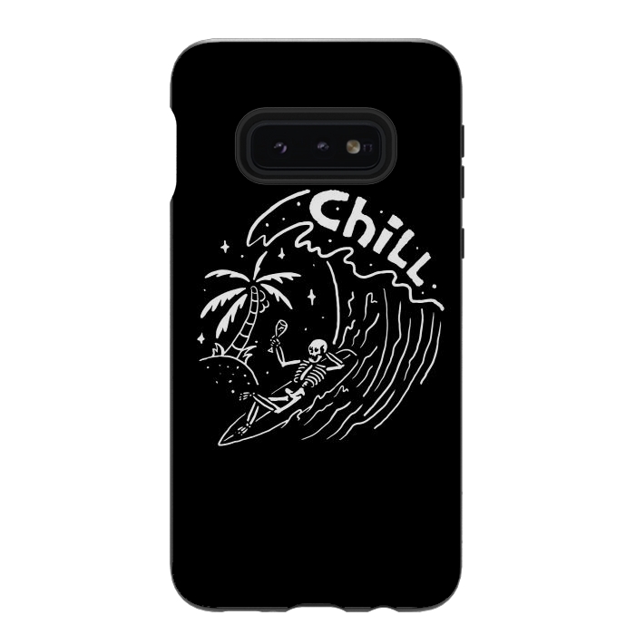 Galaxy S10e StrongFit Surf and Chill by Afif Quilimo