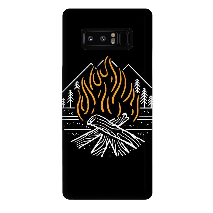 Galaxy Note 8 StrongFit Campfire by Afif Quilimo