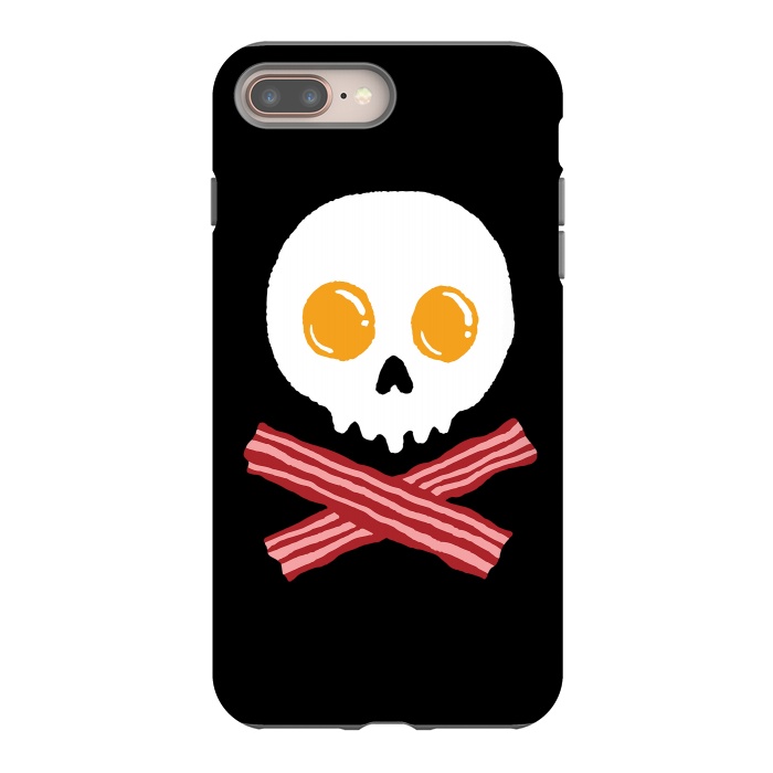 iPhone 7 plus StrongFit Breakfast Skull by Afif Quilimo