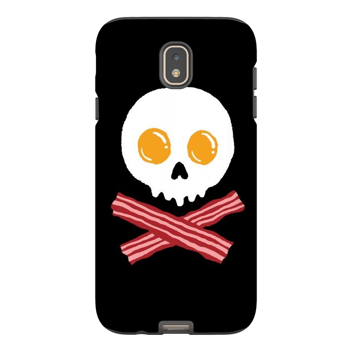 Galaxy J7 StrongFit Breakfast Skull by Afif Quilimo