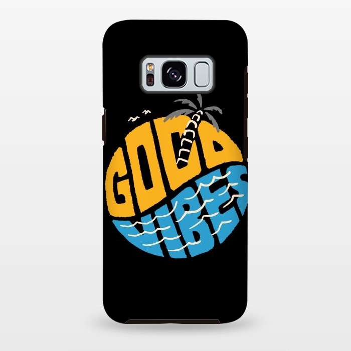 Galaxy S8 plus StrongFit Good Vibes Typo by Afif Quilimo