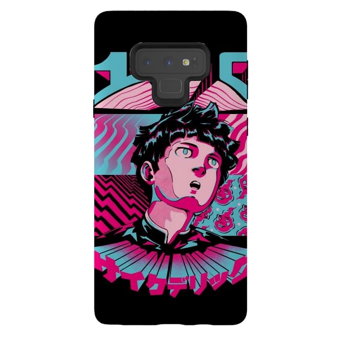 Galaxy Note 9 StrongFit Psycho head 100 by Ilustrata