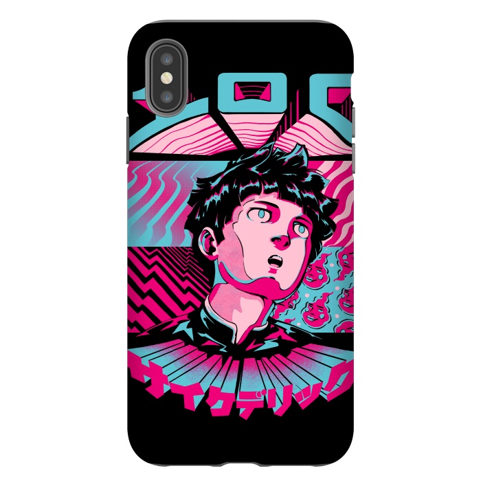 iPhone Xs Max StrongFit Psycho head 100 by Ilustrata
