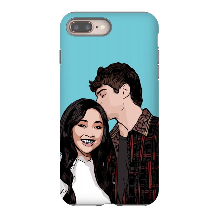 iPhone 7 plus StrongFit Lara jean and peter  by Jms