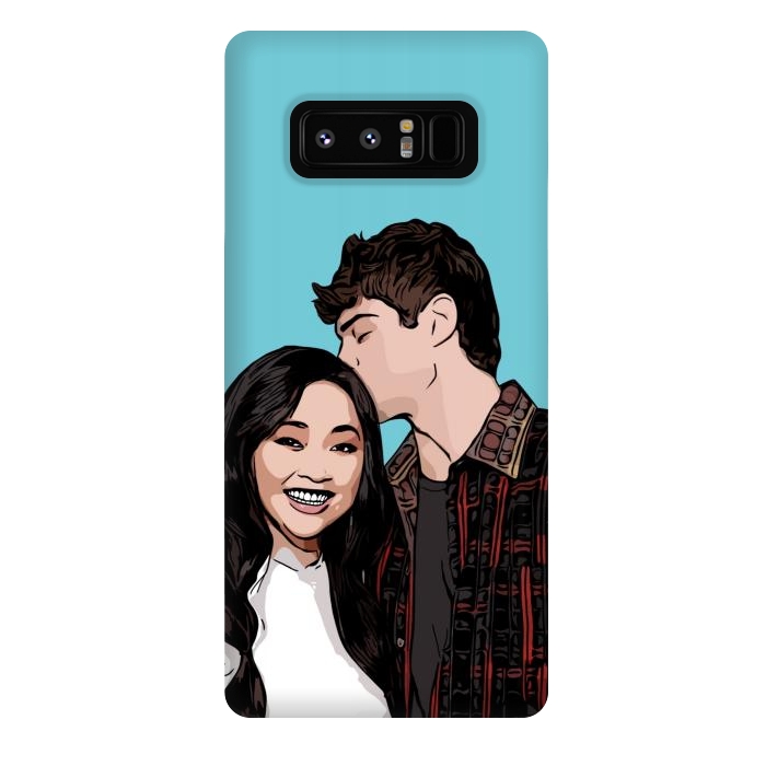 Galaxy Note 8 StrongFit Lara jean and peter  by Jms