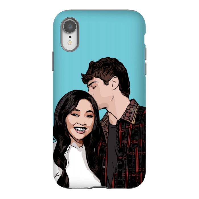 iPhone Xr StrongFit Lara jean and peter  by Jms