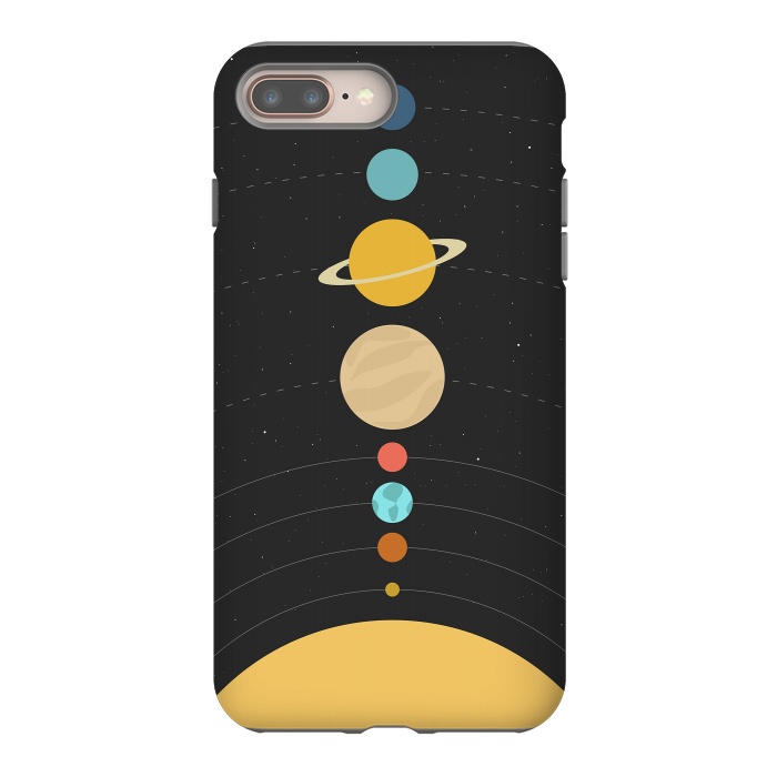 iPhone 7 plus StrongFit Solar System by ArtPrInk