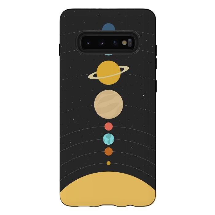 Galaxy S10 plus StrongFit Solar System by ArtPrInk
