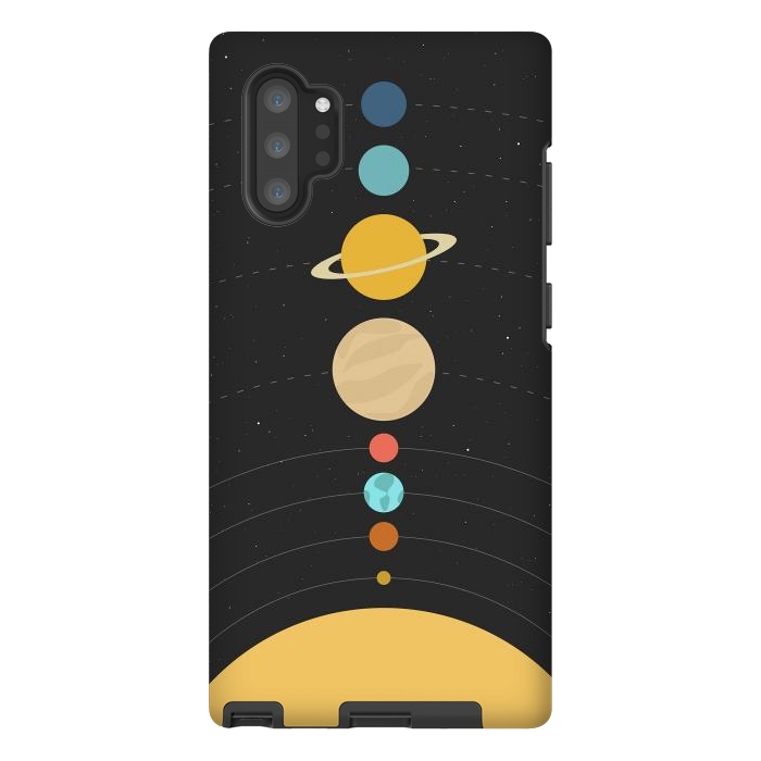 Galaxy Note 10 plus StrongFit Solar System by ArtPrInk
