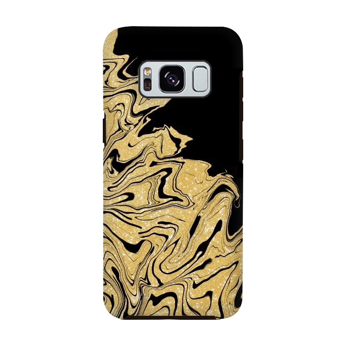 Galaxy S8 StrongFit Gold marble by Jms