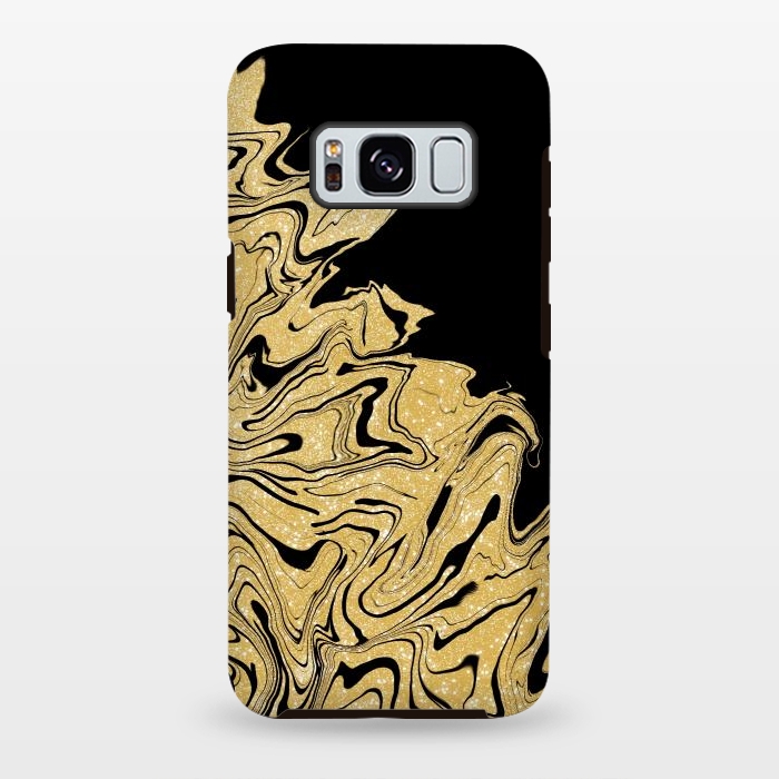 Galaxy S8 plus StrongFit Gold marble by Jms