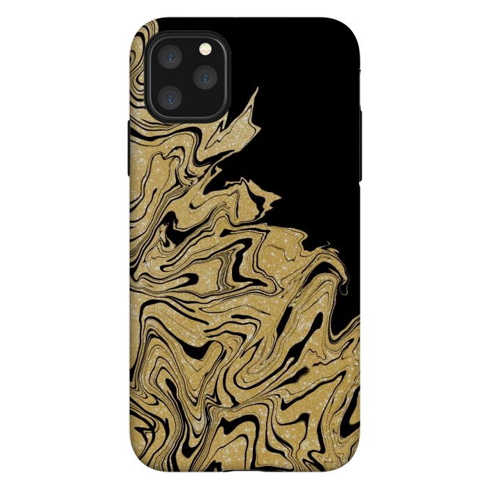 iPhone 11 Pro Max StrongFit Gold marble by Jms