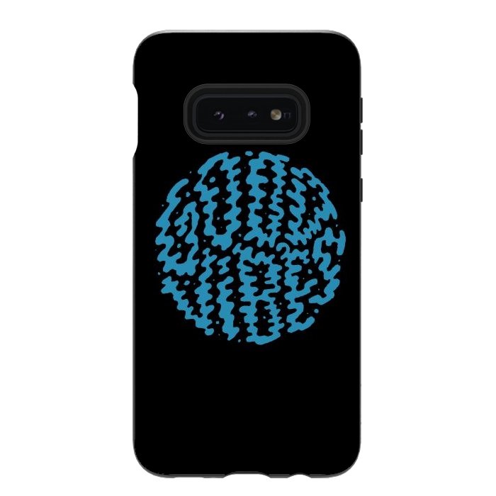 Galaxy S10e StrongFit Good Vibes Typo 2 by Afif Quilimo