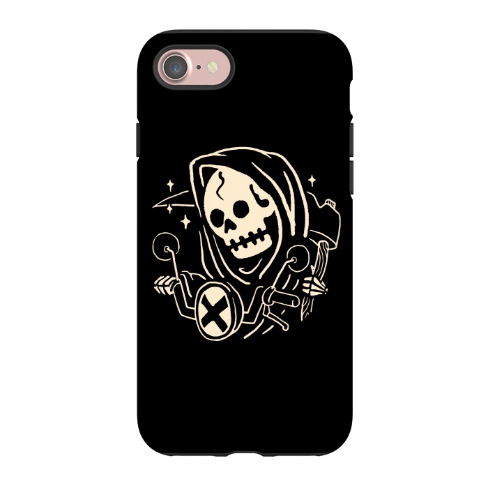iPhone 7 StrongFit Grim Biker by Afif Quilimo