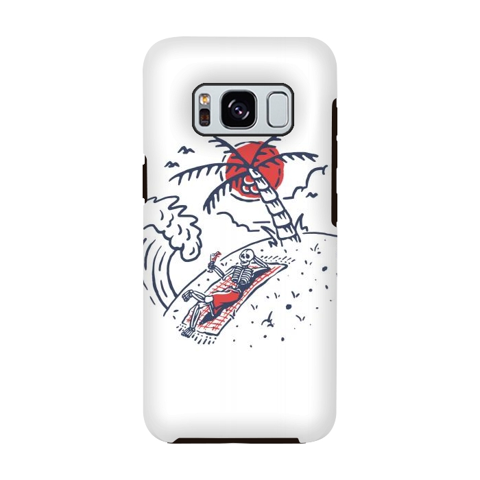 Galaxy S8 StrongFit Relax Skeleton by Afif Quilimo