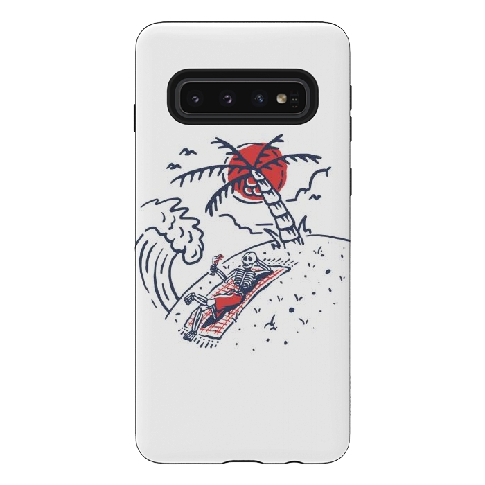 Galaxy S10 StrongFit Relax Skeleton by Afif Quilimo