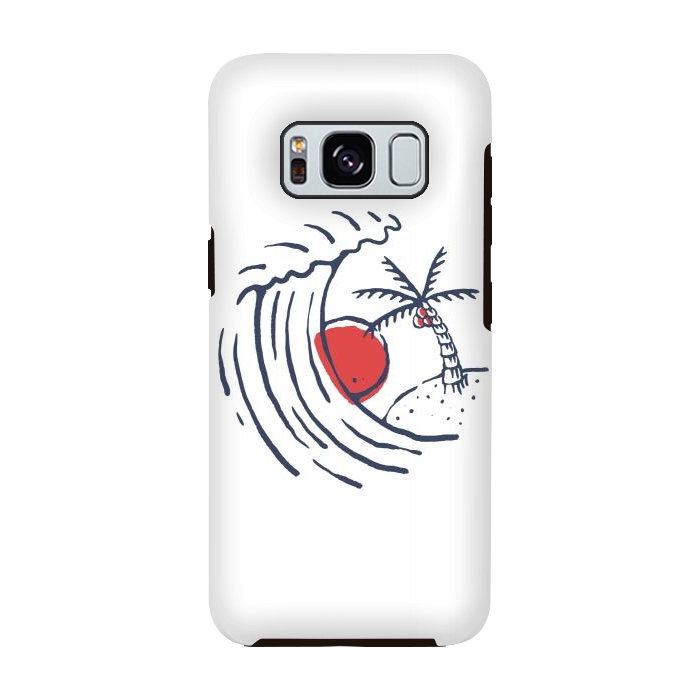 Galaxy S8 StrongFit Great Wave 1 by Afif Quilimo