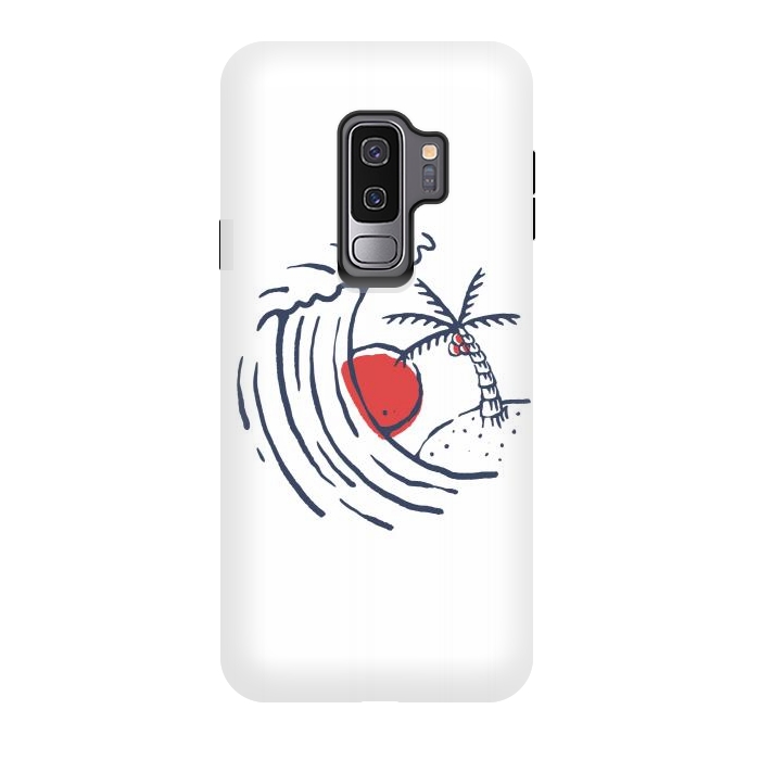 Galaxy S9 plus StrongFit Great Wave 1 by Afif Quilimo