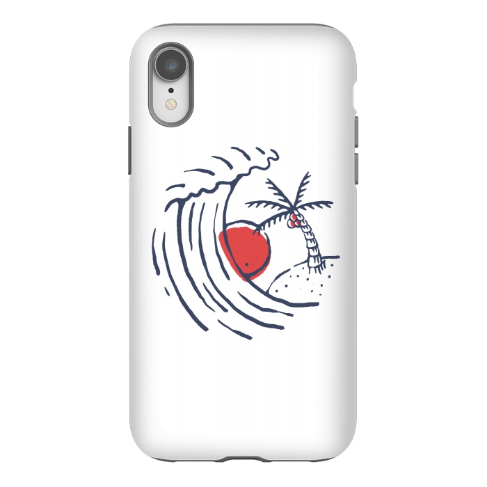 iPhone Xr StrongFit Great Wave 1 by Afif Quilimo