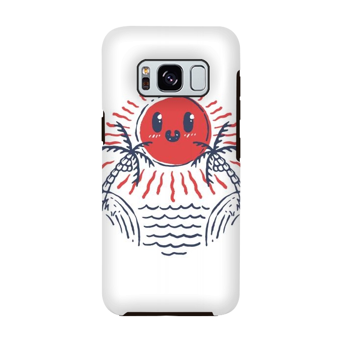 Galaxy S8 StrongFit Hello Sunset by Afif Quilimo