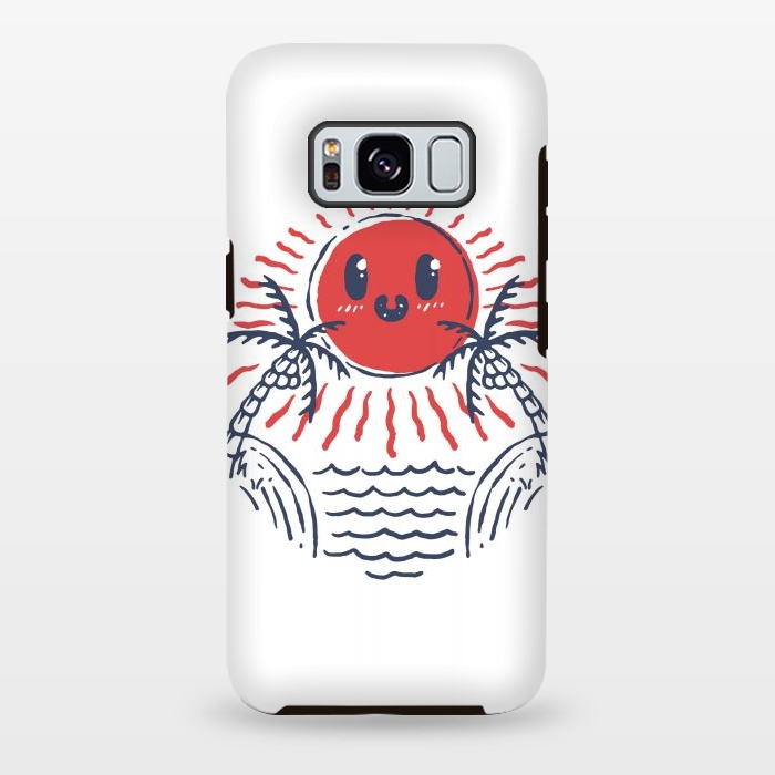 Galaxy S8 plus StrongFit Hello Sunset by Afif Quilimo