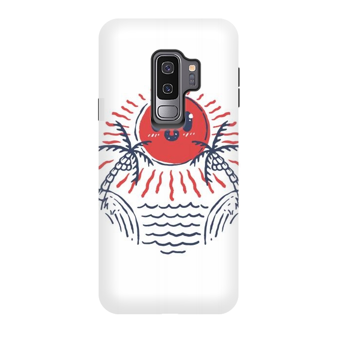Galaxy S9 plus StrongFit Hello Sunset by Afif Quilimo