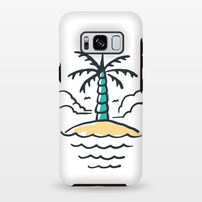 Galaxy S8 plus StrongFit Relax Island by Afif Quilimo